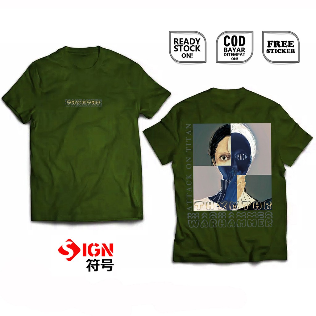 KAOS WAR HAMMER TITAN ATTACK ON TITAN SENTSUI NO KYOJIN SNK 戦槌の巨人 SHINGEKI NO KYOJIN LEGION PASUKAN