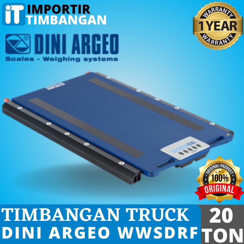 Timbangan Mobil Portable Truck Scale Dini argeo WWSDRF 20 Ton 40 Ton