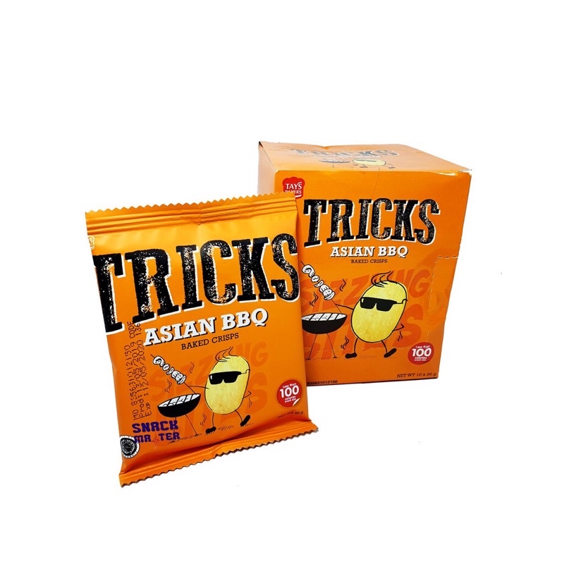 

Tricks Biskuit Kentang Potato Baked Chips original 1box isi 10