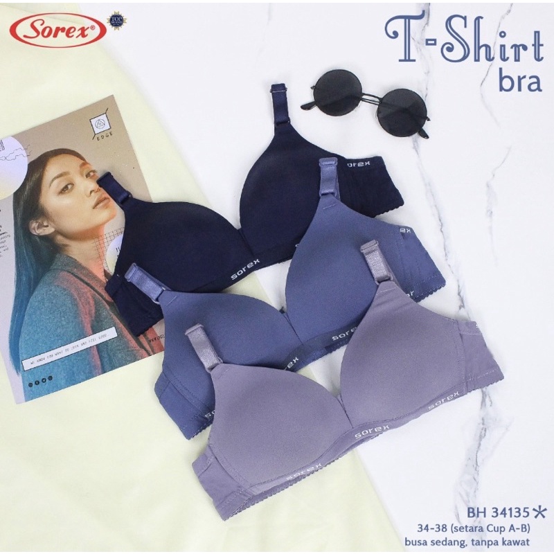 Tshirt Bra BH Tanpa Kawat Sorex 34135