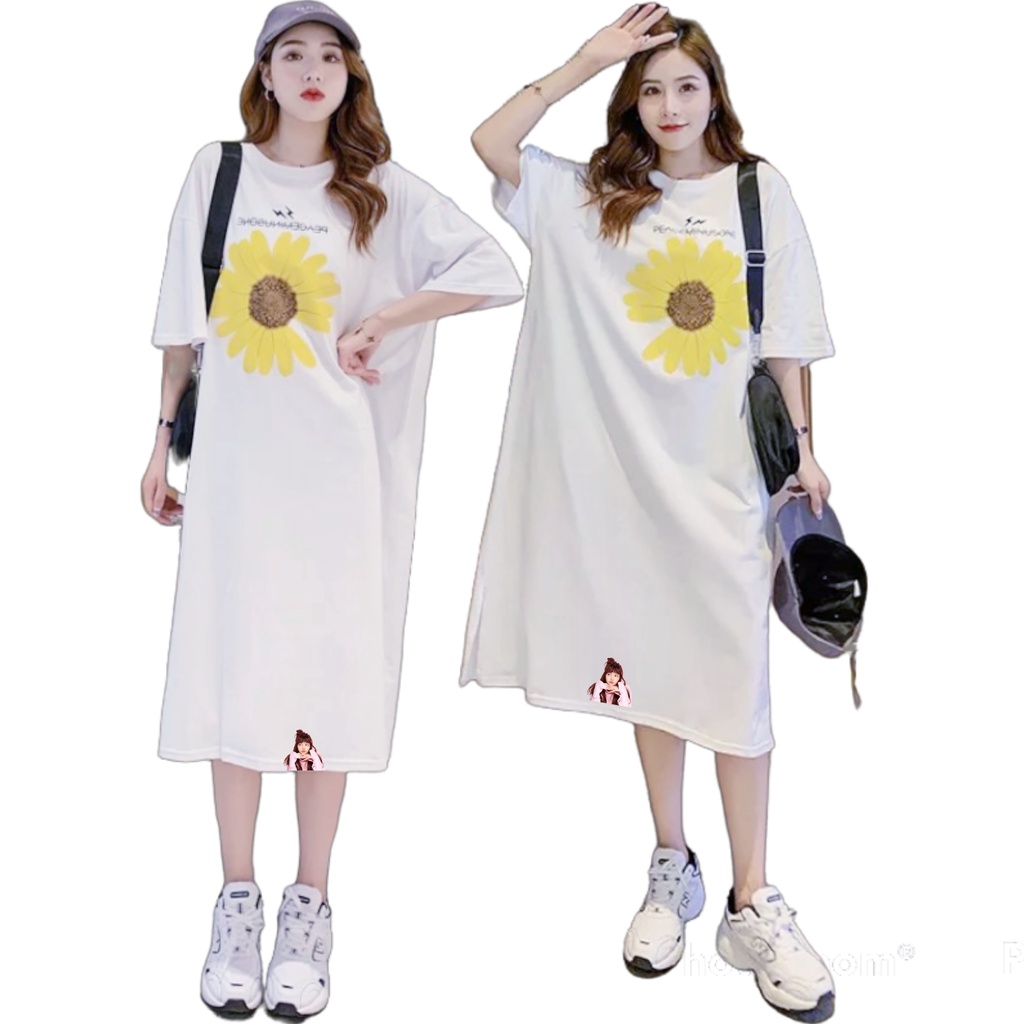 CH0039 Dress Putih Korea Dress Putih Panjang Dress Panjang Putih Dress Korea Murah