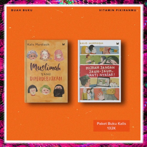 

MUST HAVE!! PAKET BUKU KALIS - MUSLIMAH YANG DIPERDEBATKAN & HIJRAH JANGAN LIMITED TERLARIS