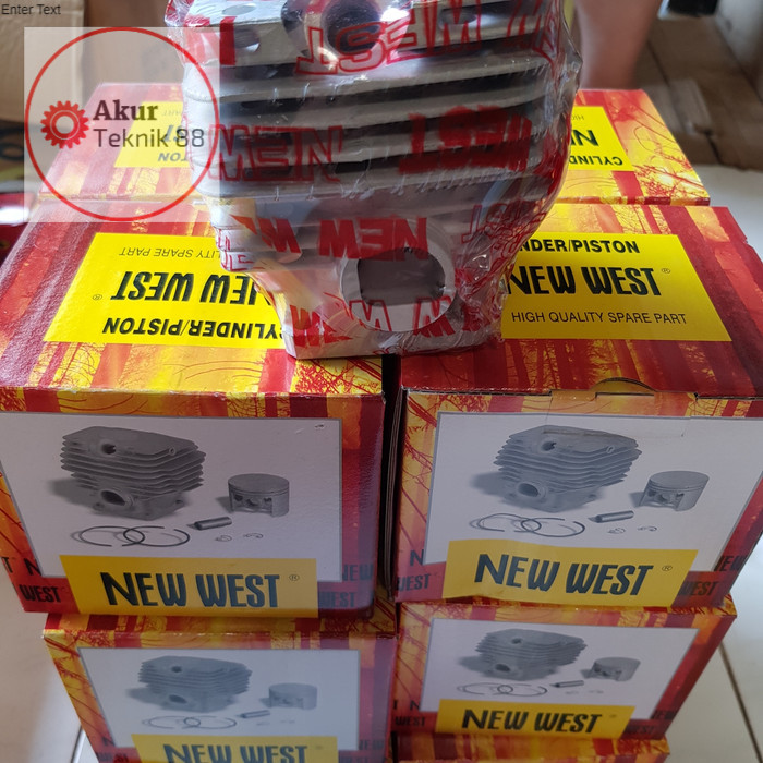 cylinder assy blok boring senso STIHL MS 381 NEW WEST ASLI ORIGINAL