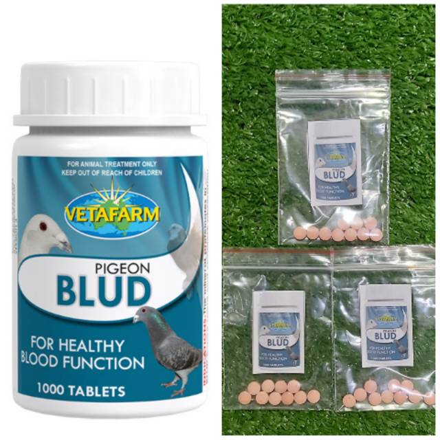 Blud Vetafarm Repack 10 Tab / Protein Mineral Fungsi Darah Healthy Blood