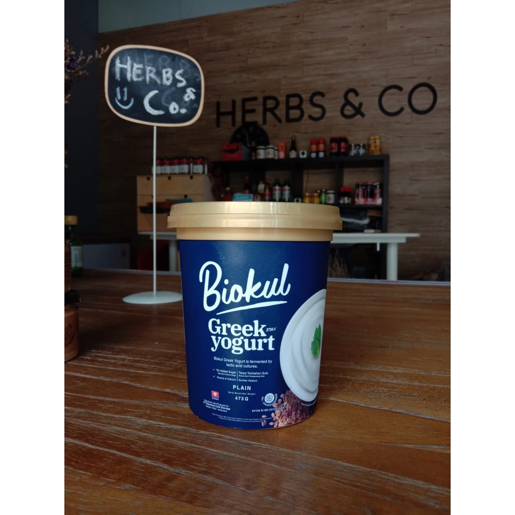 

BIOKUL Greek Yogurt / Yoghurt / Yogut PLAIN 473 GR