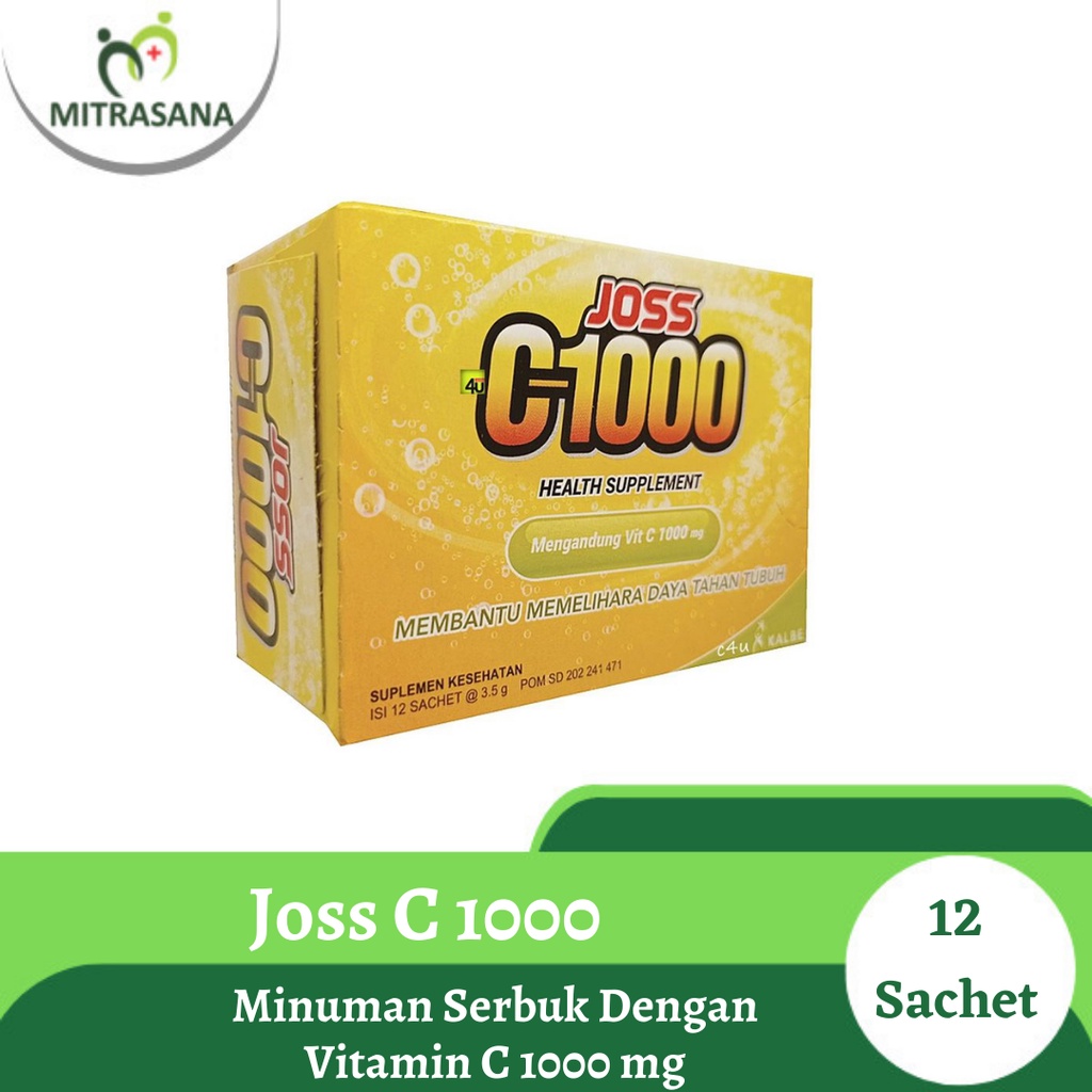 

JOSS C 1000 Isi 12 Sachet