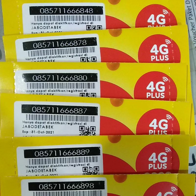 Nomor cantik IM3 triple tengah 6