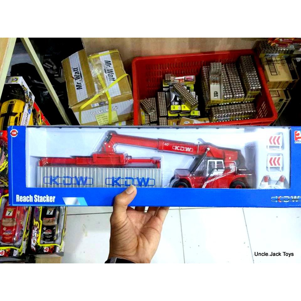 Miniatur Alat Berat - KDW Reach Stacker Truck