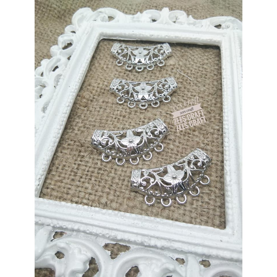 Kerangka Kalung Anting/ Charm Kalung/Charm anting/atg silver