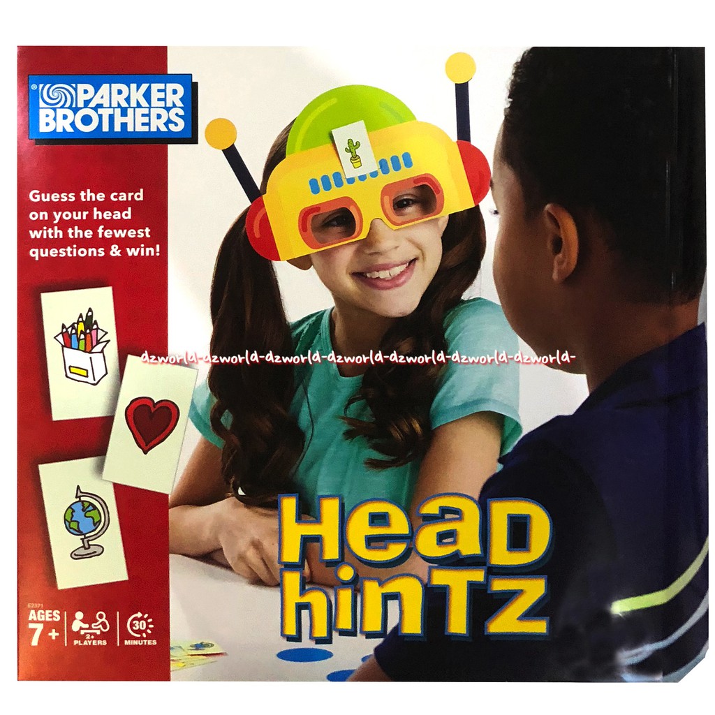 Parker Brother Head Hintz Mainan Tebak Kartu