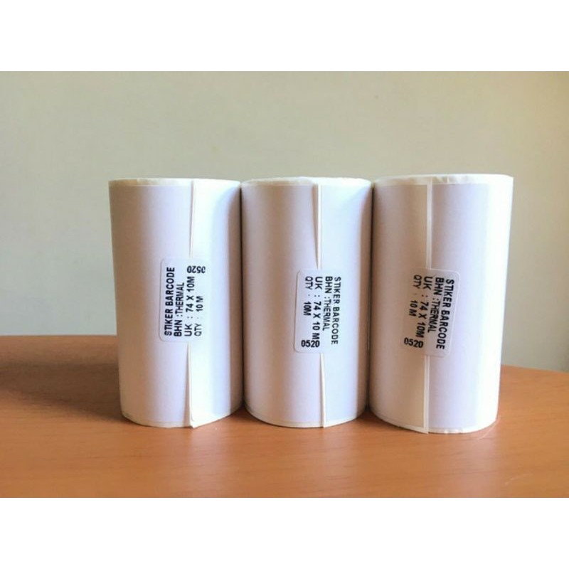 

STICKER LABEL THERMAL 10M (PRINTER BLUETOOTH THERMAL 80MM) CONTIMOUS