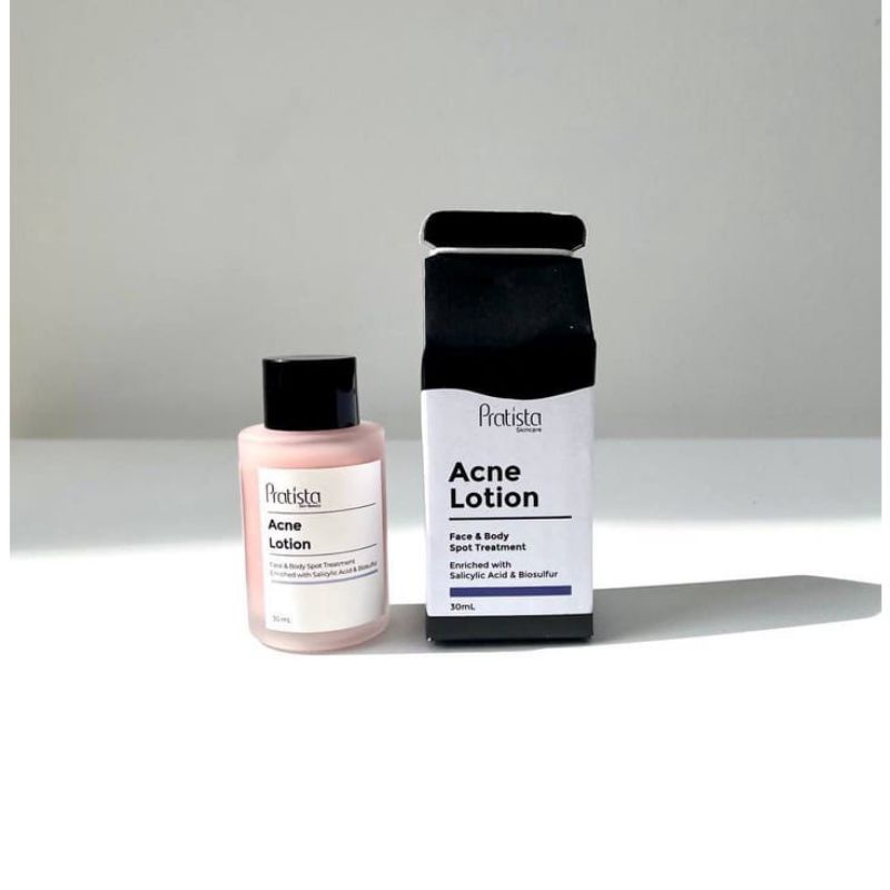 Acne Lotion Pratista | obat Penghilang Jerawat ampuh beruntusan dan komedo