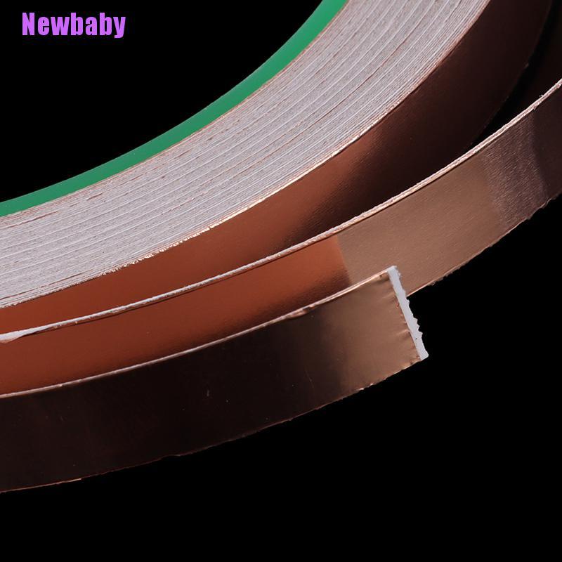 (Newbaby) 20m Double Tape Foil Tembaga EMI Shielding