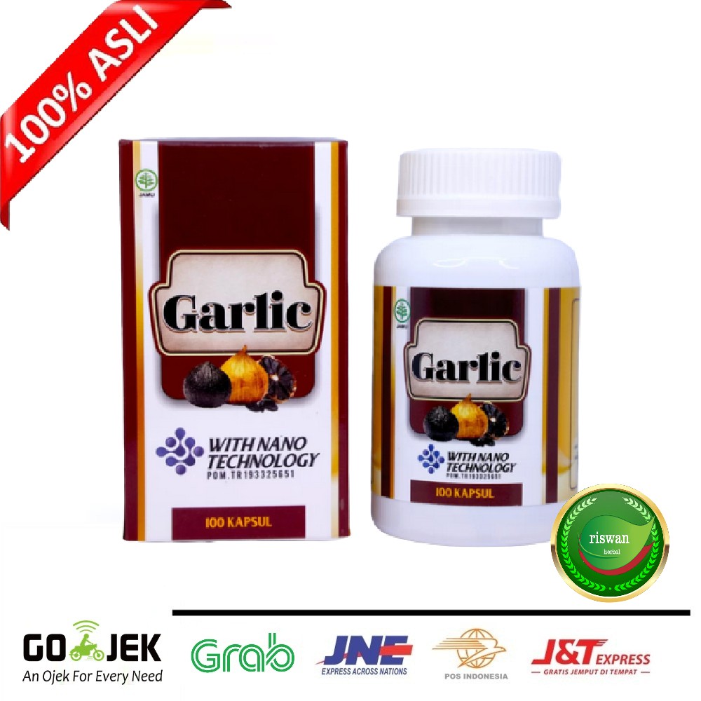 OBAT HERBAL PENURUN KOLESTEROL HERBAL CHOLESTEROL BLACK GARLIK 100 KAPSUL