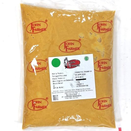 

john farmer peanut butter creamy 1 kg selai kacang