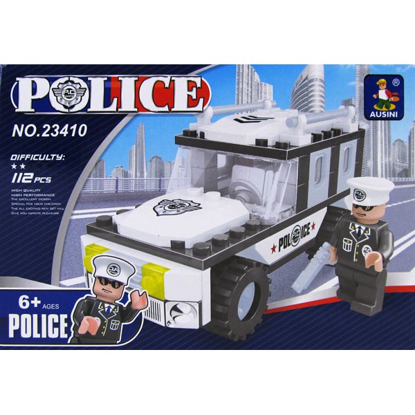 Lego Police tipe 23410 merek ausini (kualitas top)