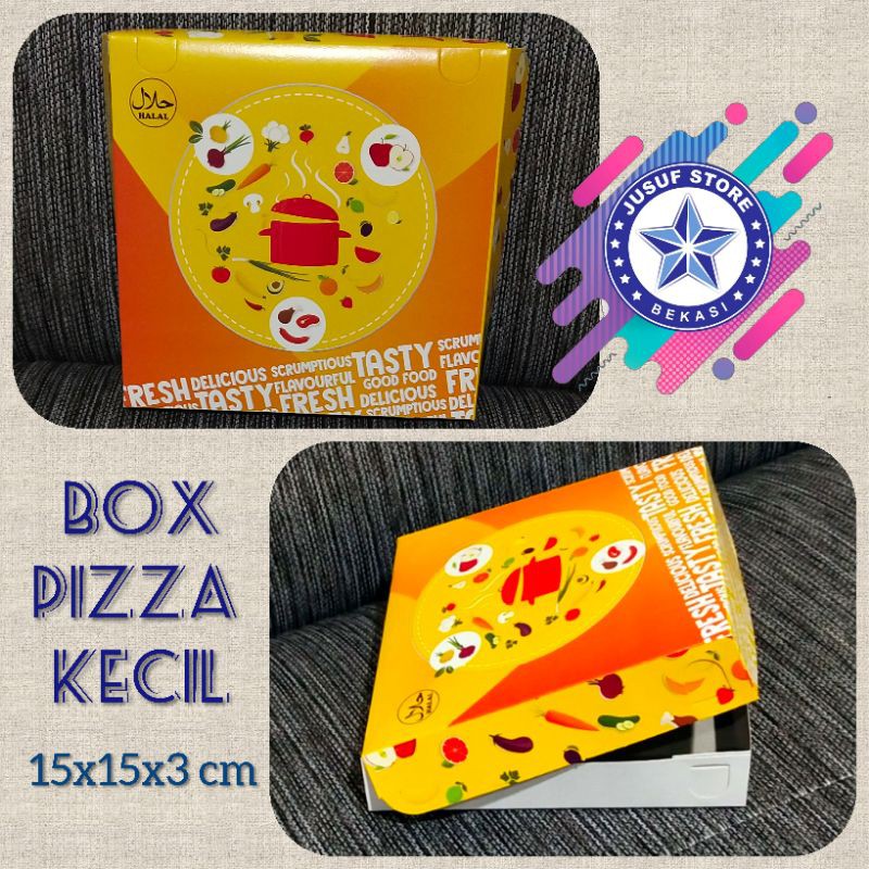 

RB Kotak Dus Pizza Box Canai Maryam 15x15x3cm