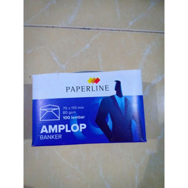 

(190gr) 1pak amplop paperline 70 x 110 m isi 100