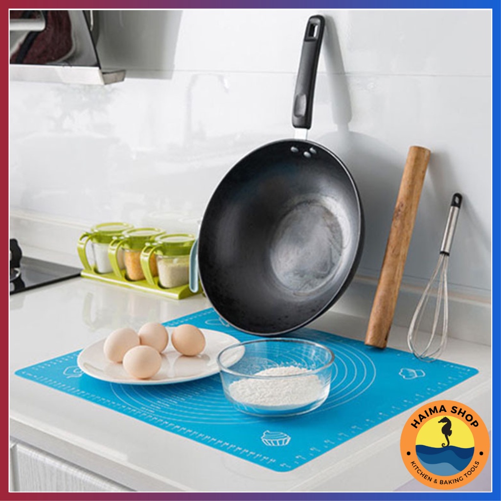 Alas Adonan Bahan Silicon/ Alas Adonan Kue Anti Lengket/ Alas Baking Pastry AMAN ANTI LENGKET