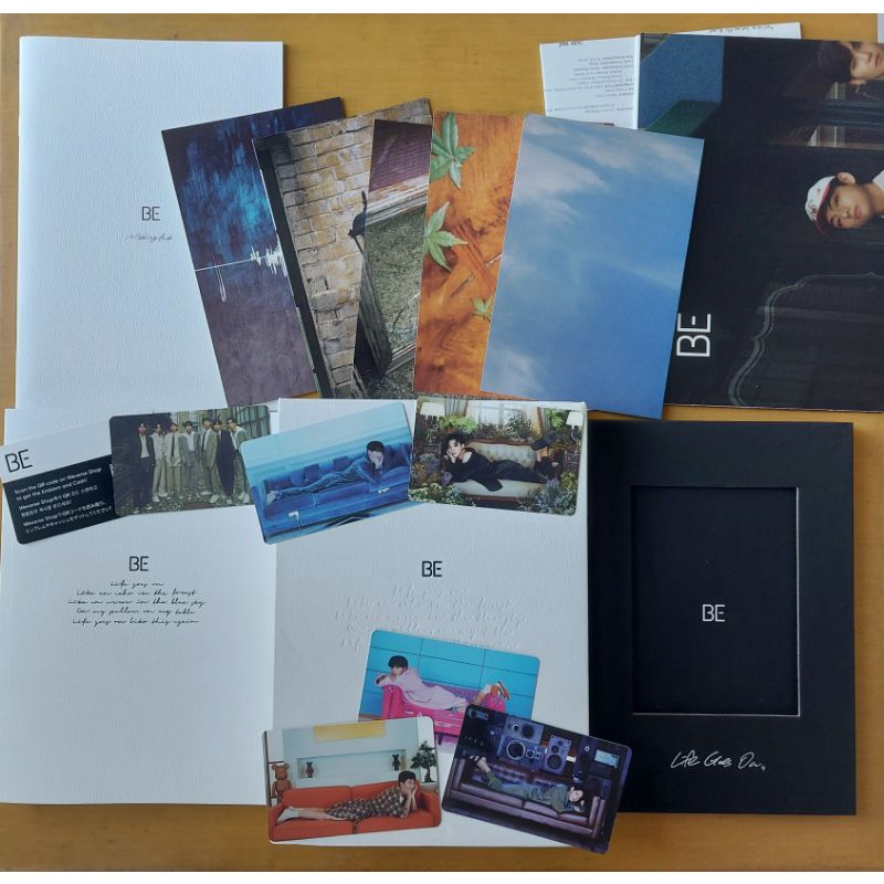 Album BTS BE Deluxe Version Unsealed