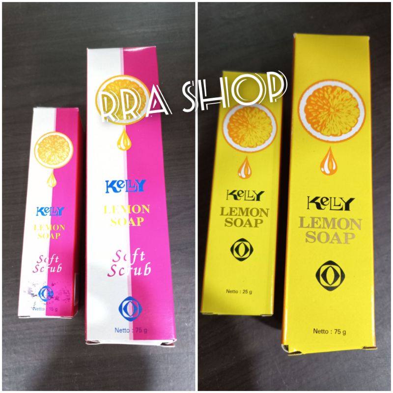 Kelly lemon soap soft scrub 75ml