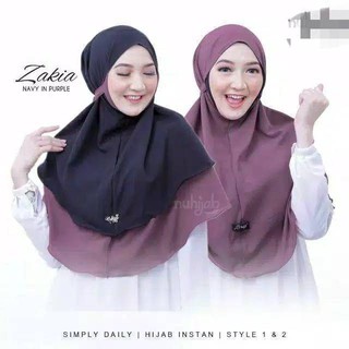 PROMO BERGO  ZAKIA MARYAM  2 LAYER BOLAK BALIK Bergo  