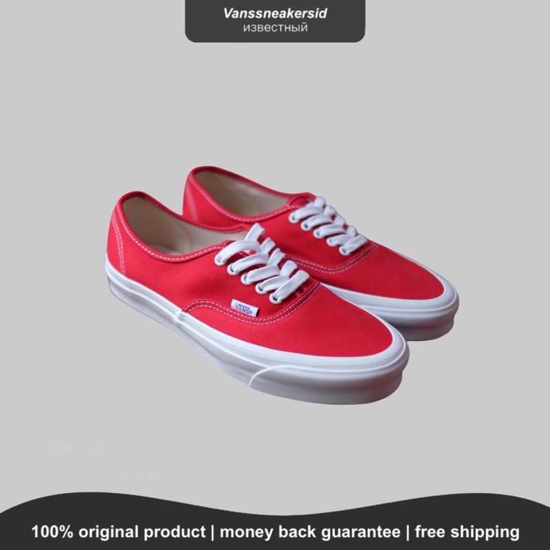 VANS AUTHENTIC OG VAULT SS20 RED CHILLI ORIGINAL