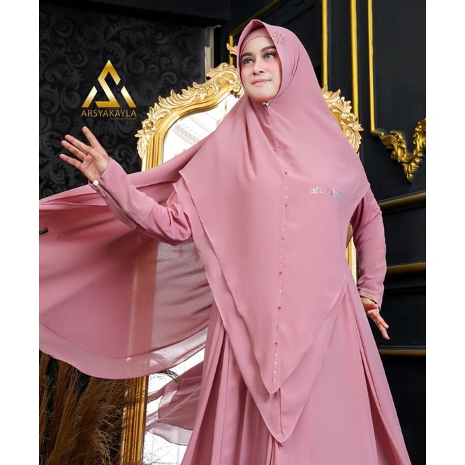 ZAKIA SYARI BY ARSYAKAYLA, SYARI POLOS CANTIK PREMIUM