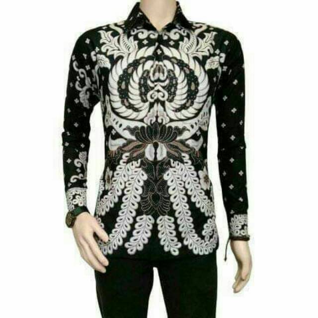 BATIK PEKALONGAN KEMEJA SOGAN RH