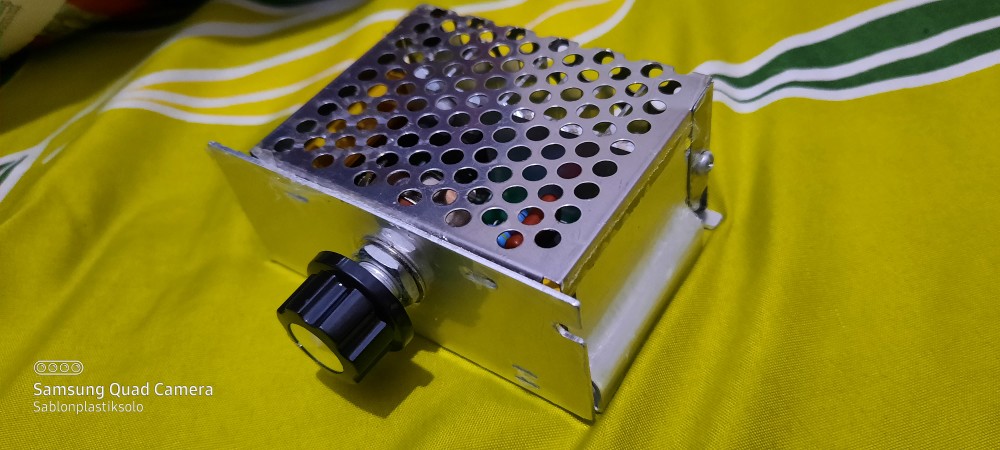 Dimmer Scr 4000w 4000 Watt Pengatur Kecepatan Dinamo Mesin Bor Gerinda Pompa Dimmer Scr 4000 Wat