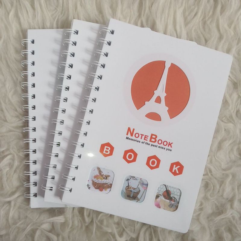 

NoteBook Paris A5/ Buku Spiral A5 isi 70 lembar