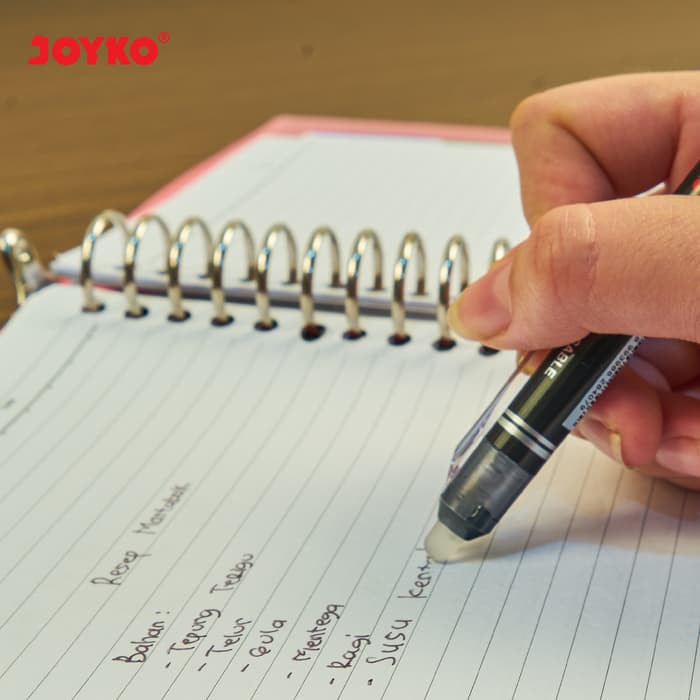 

NEW SALE ERASABLE GEL PEN PULPEN BISA DIHAPUS JOYKO GP-290 SHOKYO 2 GEL 0.5 MM