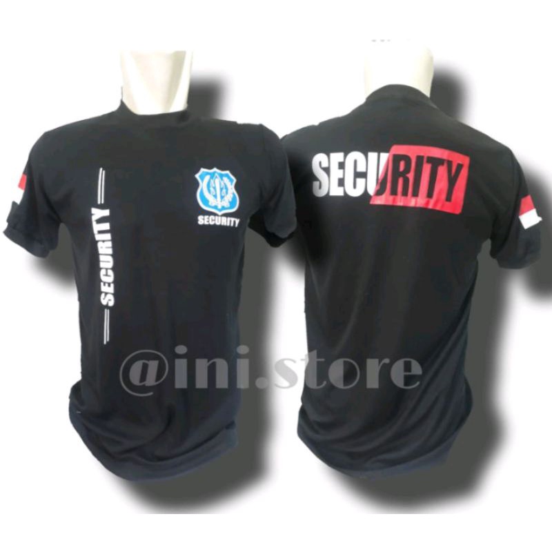 T-Shirt Kaos Security Kaos Satpam Terbaru Kaos Security dalaman Keren