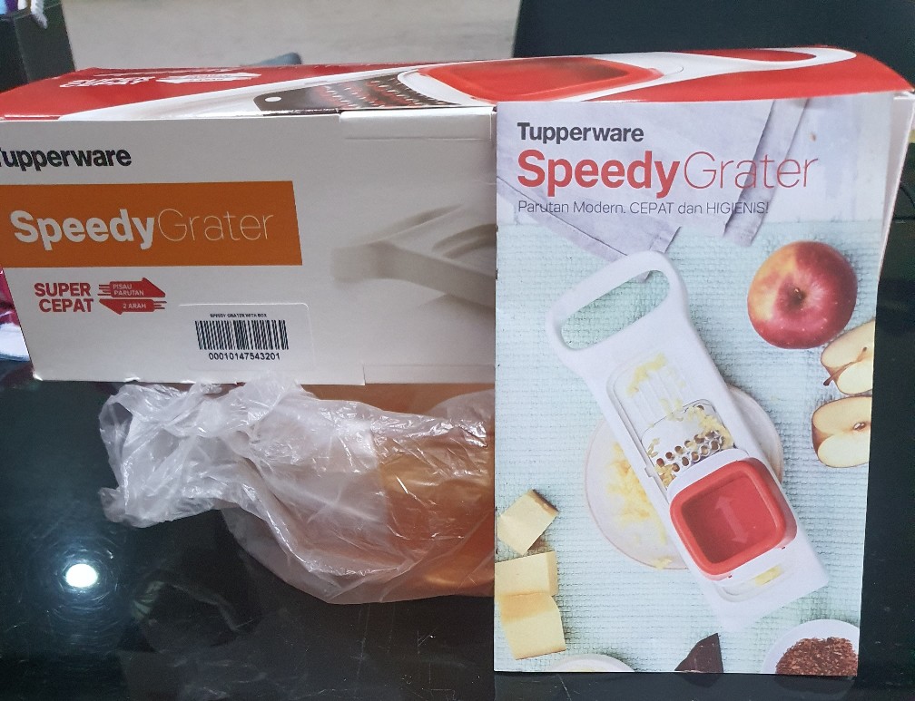 Speedy Grater Free Clear Bowl