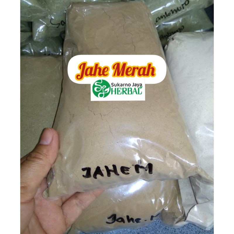 

Jahe merah serbuk murni 500gram