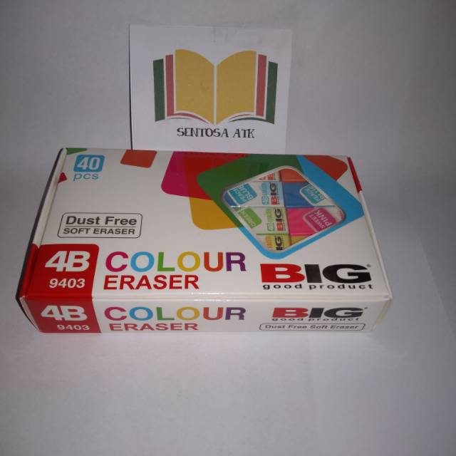 

Penghapus pensil warna BIG 9403 4B