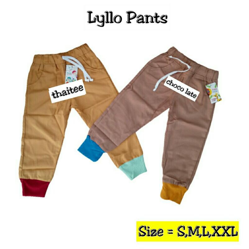 Lyllo pants 1-5tahun GUDANG.CLODI celana panjang anak laki-laki perempuan