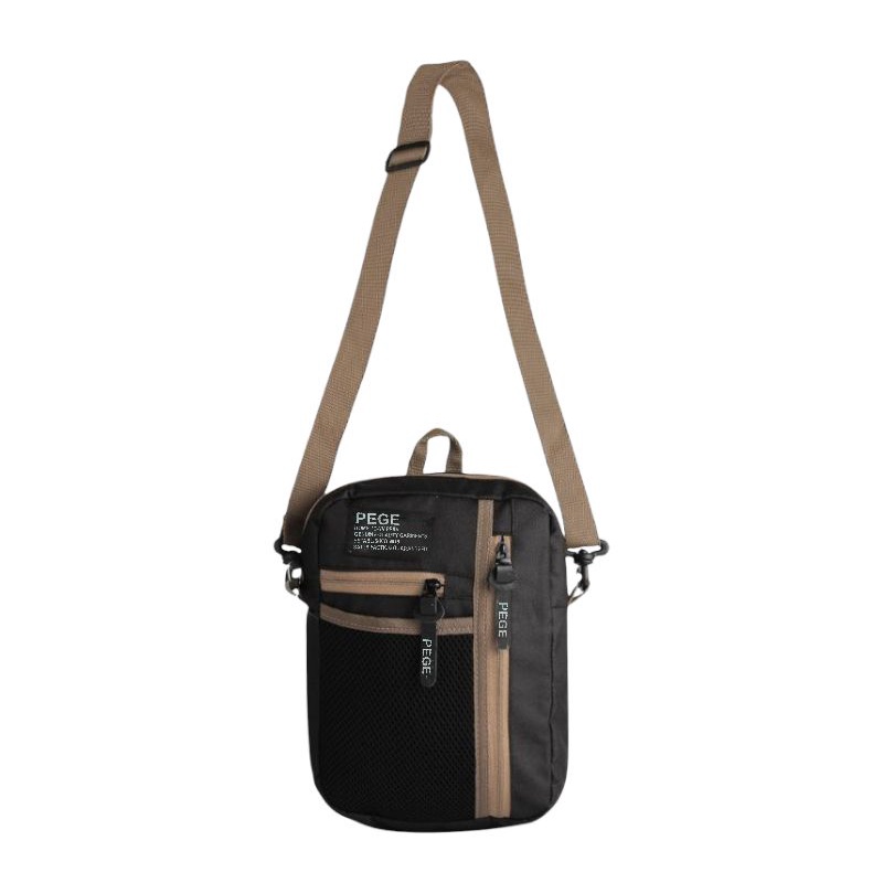 BAGS-BRITON-TAS SELEMPANG PRIA SLING BAG SHOULDER BAG BEST SELLER Tas Slempang Pria Shoulder Hitam Keren/Tas Murah/Tas Pria Hitam -BG322