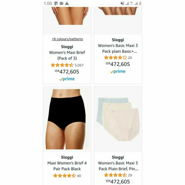 Celana Dalam Sloggi by Triumph International