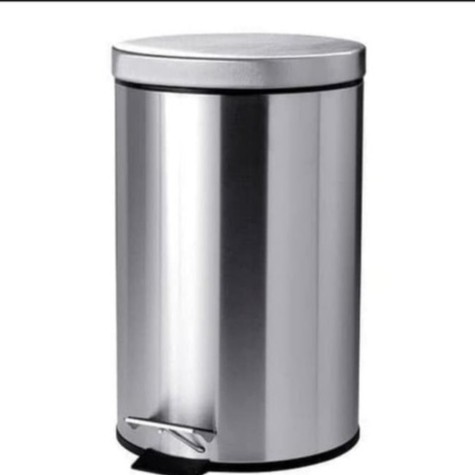Maspion Dustbin Pedal Tempat Sampah Tong Injak Stainless 5L Rubbish