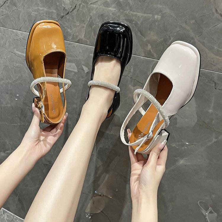 Sepatu Kerja Wanita Kasual Tali Blink Cantik Sepatu Kerja Hak Tahu Perempuan Import Terbaru SK-024