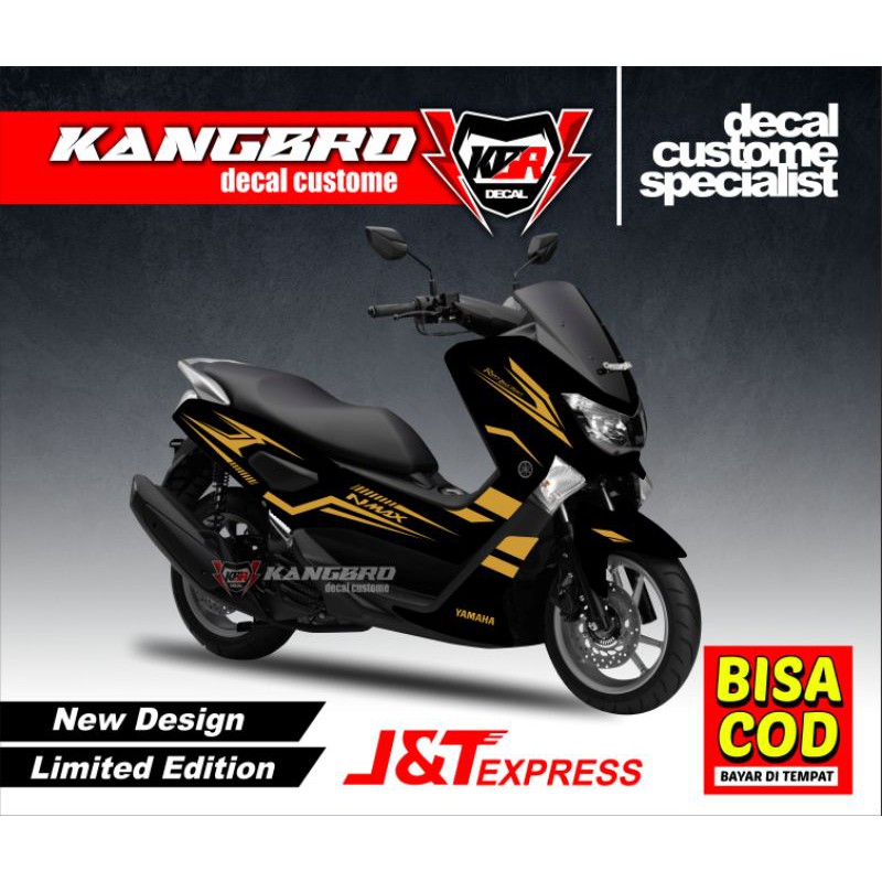 Stiker Motor Nmax Striping Nmax Cutting Sticker Nmax