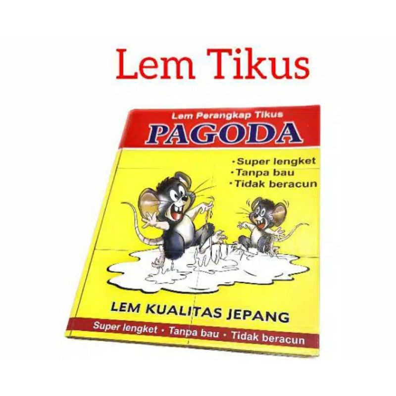 Lem Tikus Papan Pagoda - LEm Tikus Papan