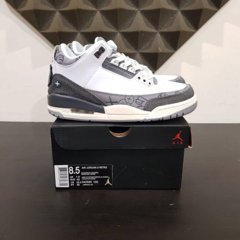 Nike Air Jordan 3 Kaws Grey