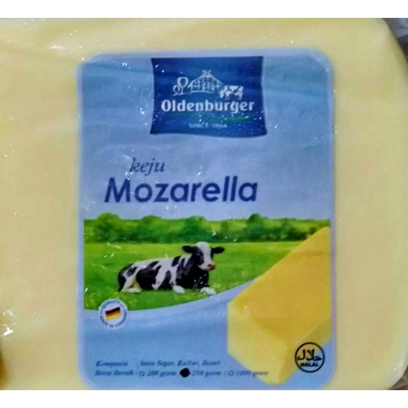 

Keju Mozarella Olden Burger 250gr