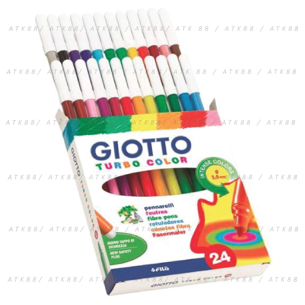 

Giotto Turbo Color 24 Warna ( Spidol )