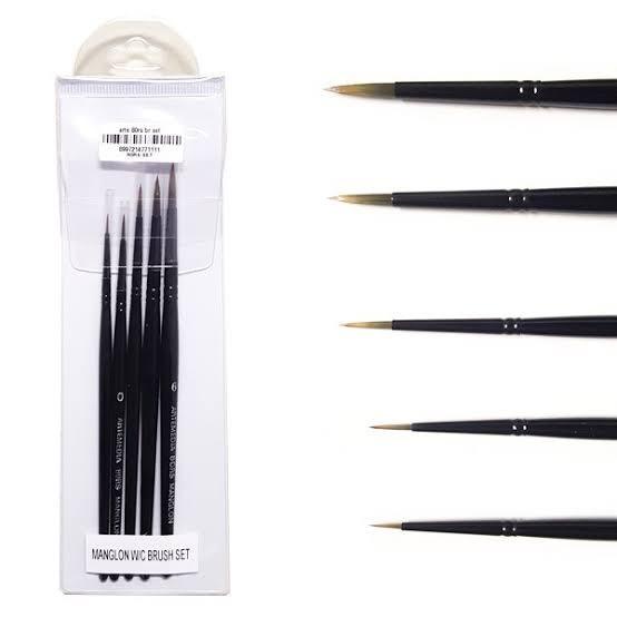 

BEST SELLER! ARTEMEDIA MANGLON BRUSH SET 80RS ALAT LUKIS MURAH AL6