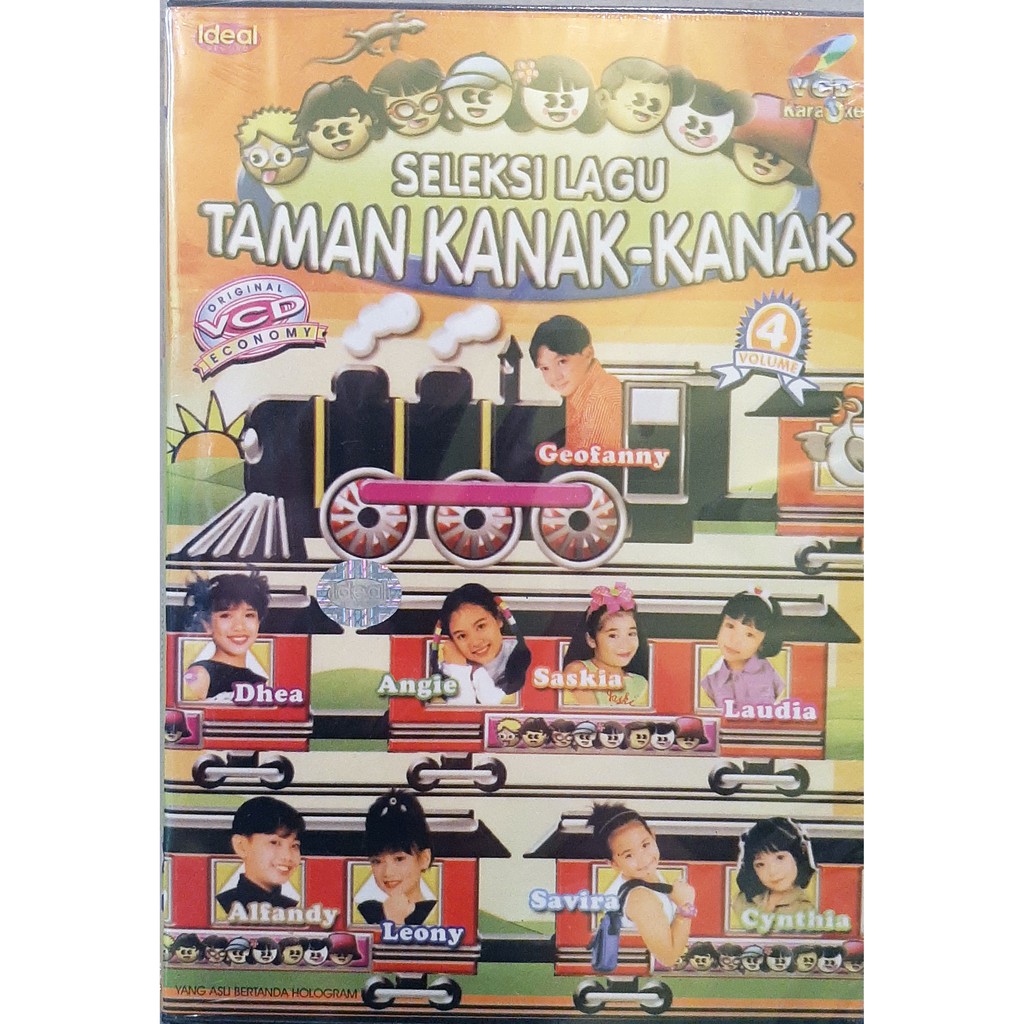 VCD KARAOKE SELEKSI LAGU TAMAN KANAK-KANAK (TKK) VOL.4