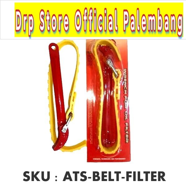 ATS KUNCI FILTER OLI SABUK 8 INCH PEMBUKA OIL FILTER WRENCH BELT KULIT