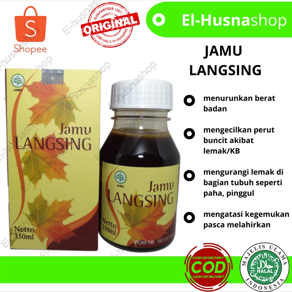 

Jamu Langsing - Jamu Herbal Mengurangi Lemak - Griya Annur